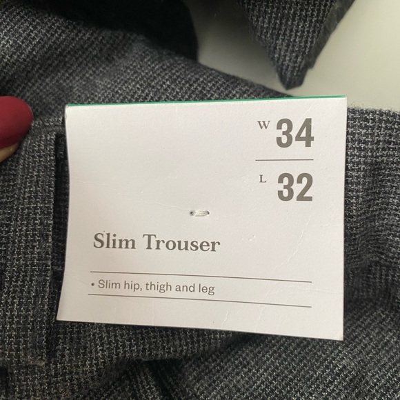 Goodfellow & Co Men's Slim Trouser Size: 34X32 Iconic Ski( pin) - Picture 13 of 15